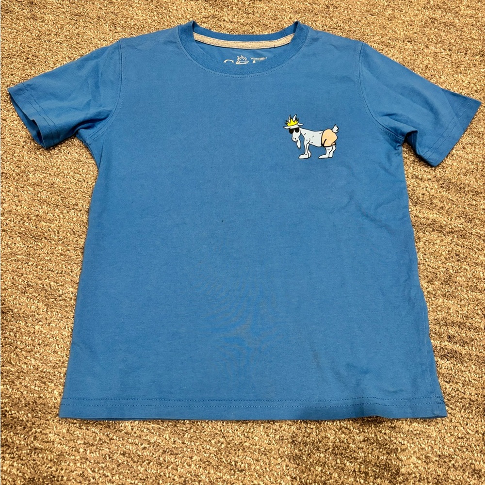 GOAT USA kids Ride the Wave t-shirt, small, excellent condition
